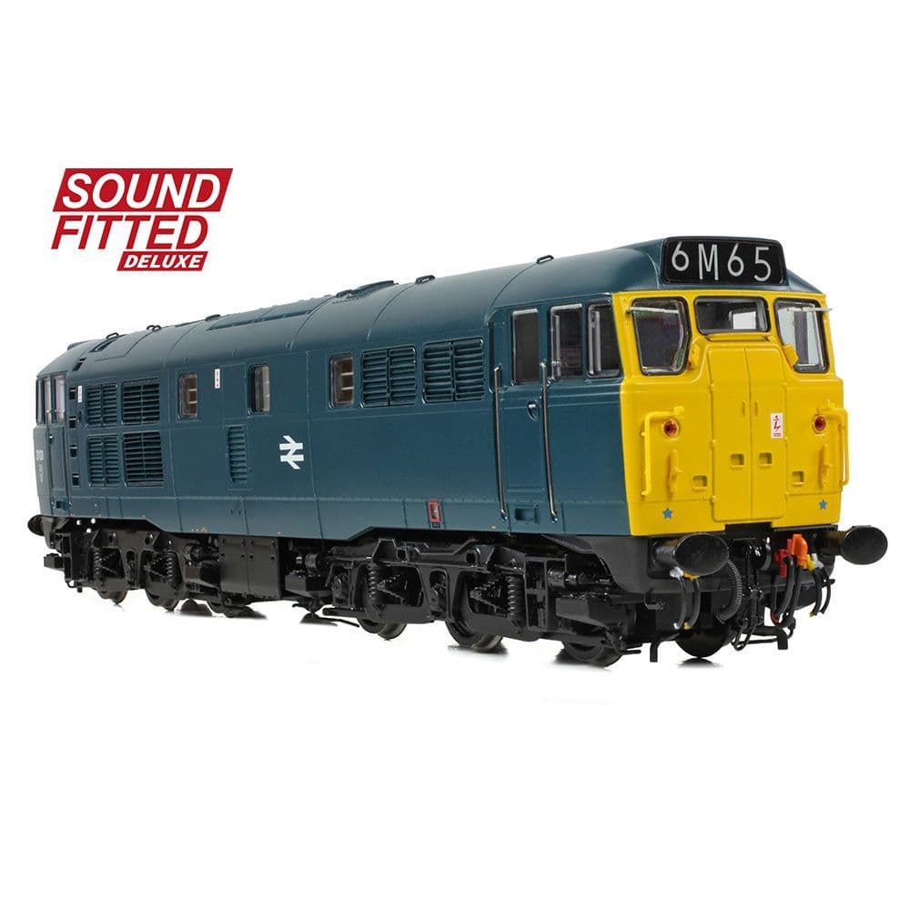 Bachmann 35-804SFX Class 31/1 31101 BR Blue (DCC SOUND) DELUXE OO Gauge *PRE ORDER £318.71*