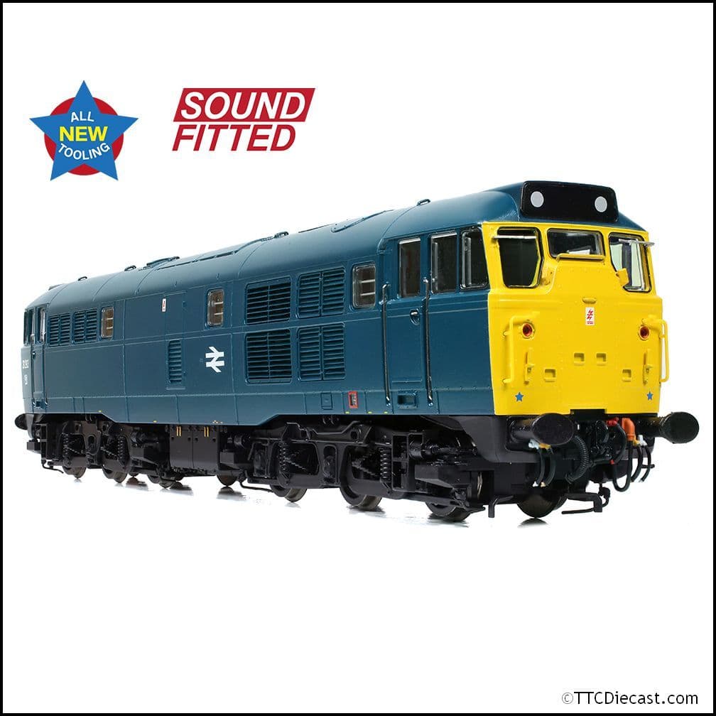 Bachmann 35-805ASF Class 31/1 31293 BR Blue, OO Gauge