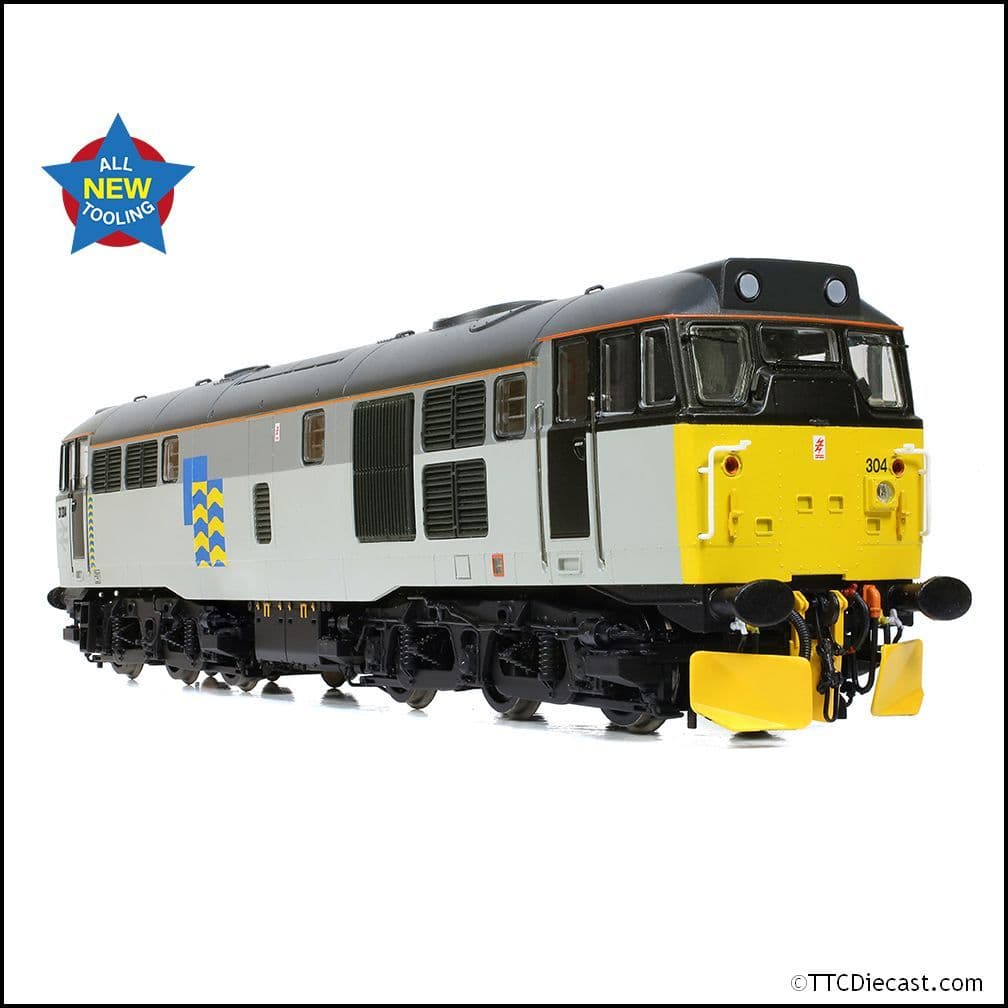 Bachmann 35-823A Class 31/1 Refurb'31304 BR Railfreight Petroleum Sector, OO Gauge