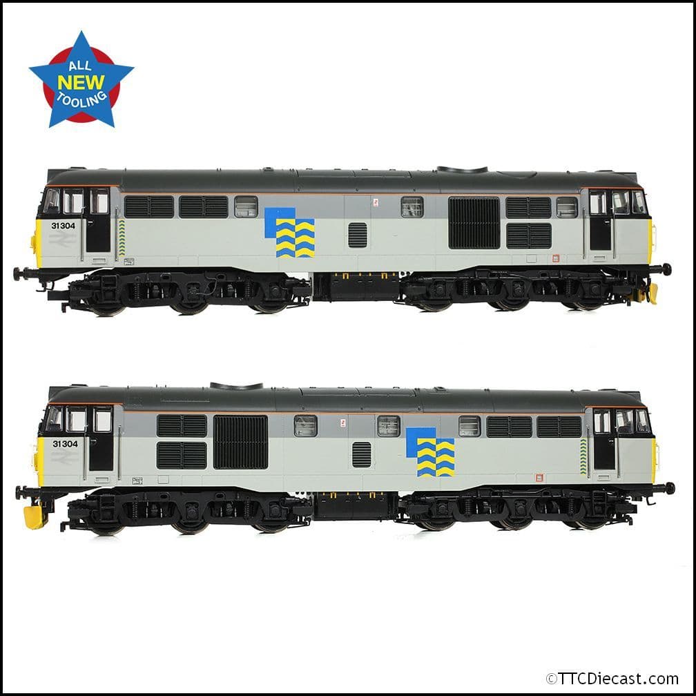 Bachmann 35-823A Class 31/1 Refurb'31304 BR Railfreight Petroleum Sector, OO Gauge