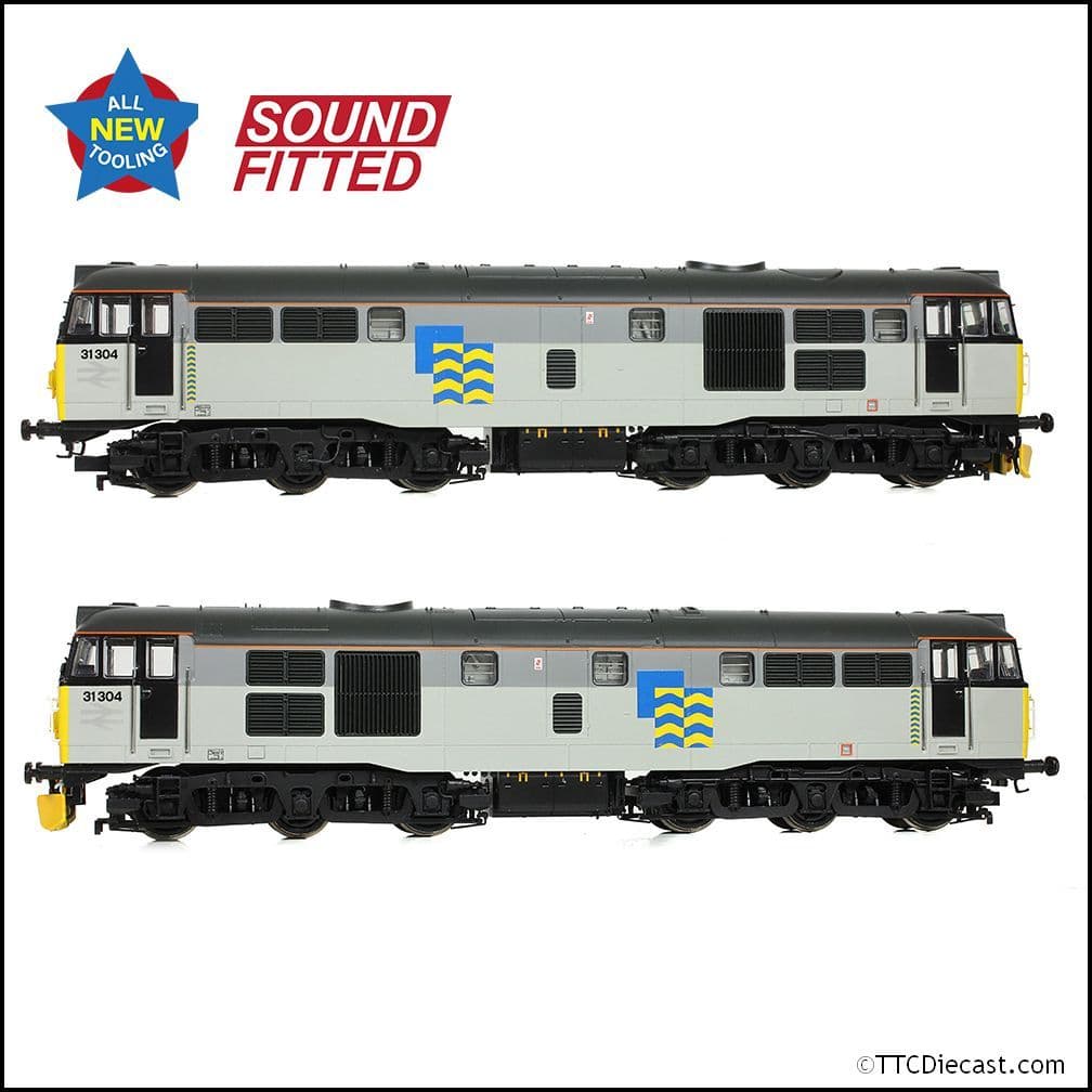 Bachmann 35-823ASF Class 31/1 Refurb'31304 BR Railfreight Petroleum Sector, OO Gauge