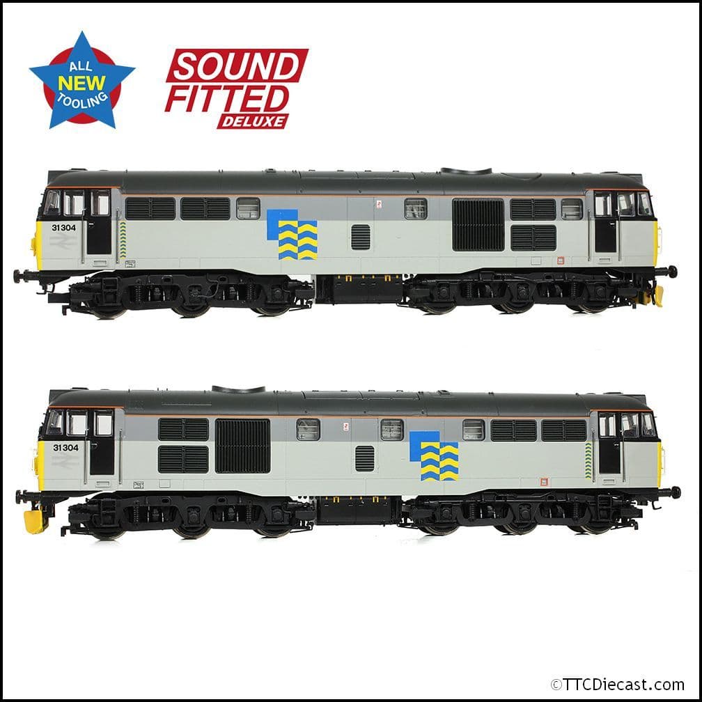 Bachmann 35-823ASFX Class 31/1 Refurb'31304 BR Railfreight Petroleum Sector, OO Gauge