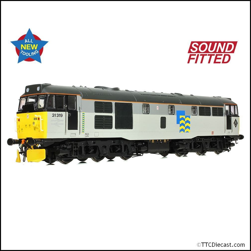 Bachmann 35-823SF Class 31/1 Refurb'31319 BR Railfreight Petroleum Sector, OO Gauge