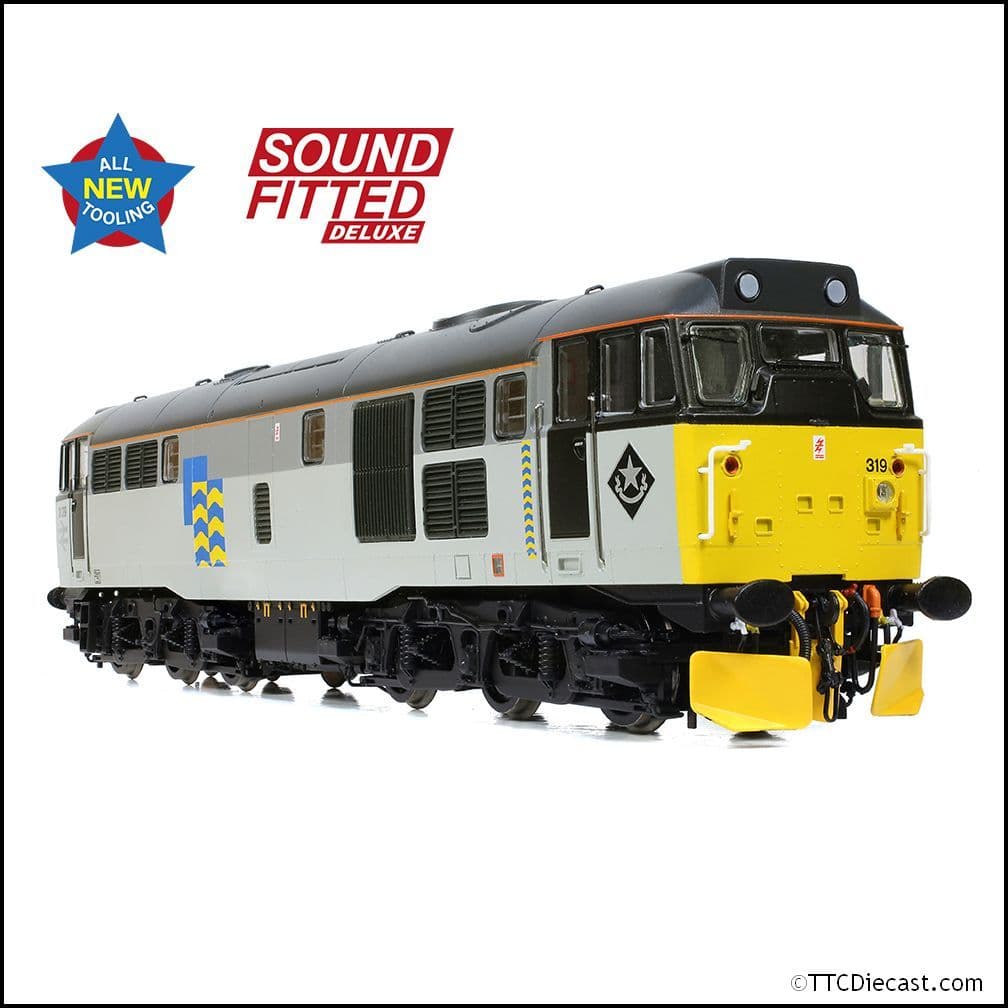 Bachmann 35-823SFX Class 31/1 Refurb'31319 BR Railfreight Petroleum Sector, OO Gauge