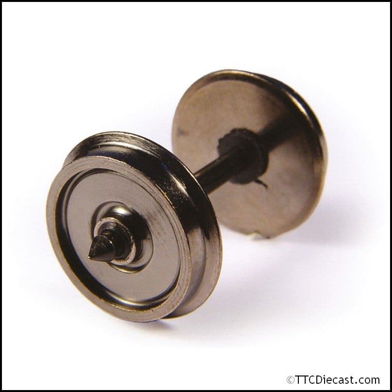 Bachmann 36-017 Metal Disc Brake Type Wagon Wheels (x10), OO Gauge