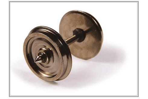 Bachmann 36-033 Turned Coach Wheels (x10) (For Non-Close Coupling Bogies), OO Gauge