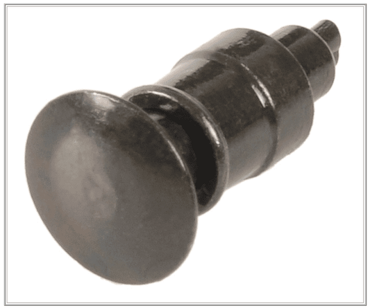 Bachmann 36-035 Round Sprung Buffers For LNER & SR Locos (x8), OO Gauge