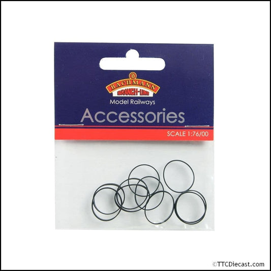 Bachmann 36-072 MR 1532 (1P) Tank Traction Tyres (x10) OO Gauge