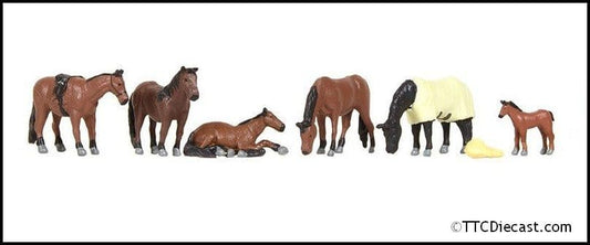 Bachmann 36-080 Horses, OO Gauge