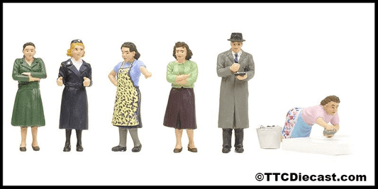 Bachmann 36-406 Suburban Street Scene, OO Gauge