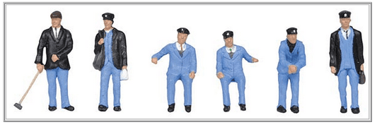 Bachmann 36-407 1950's Train Crew, OO Gauge