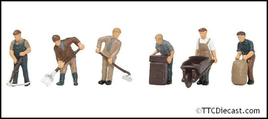 Bachmann 36-413 Post War Farming Figures, OO Gauge