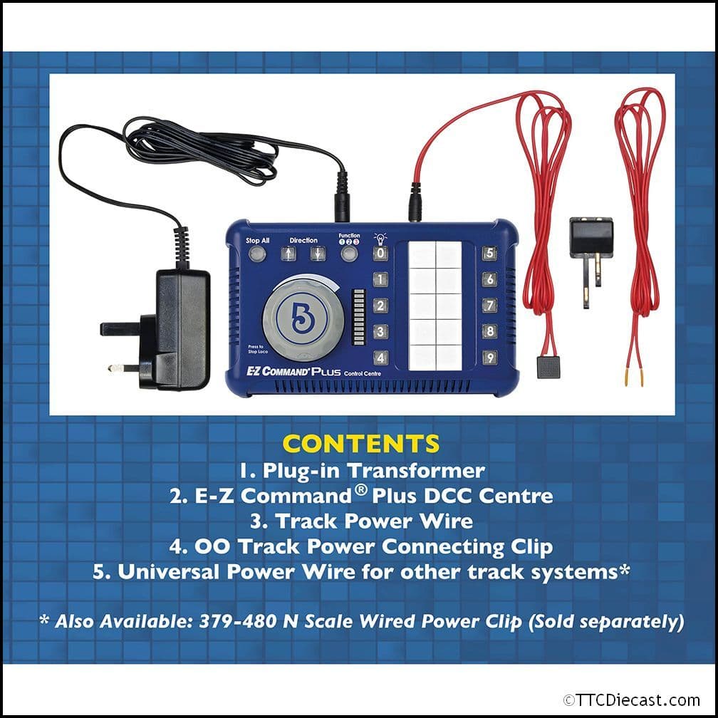 Bachmann 36-502 E-Z Command® Plus Digital Command Control System, OO Gauge