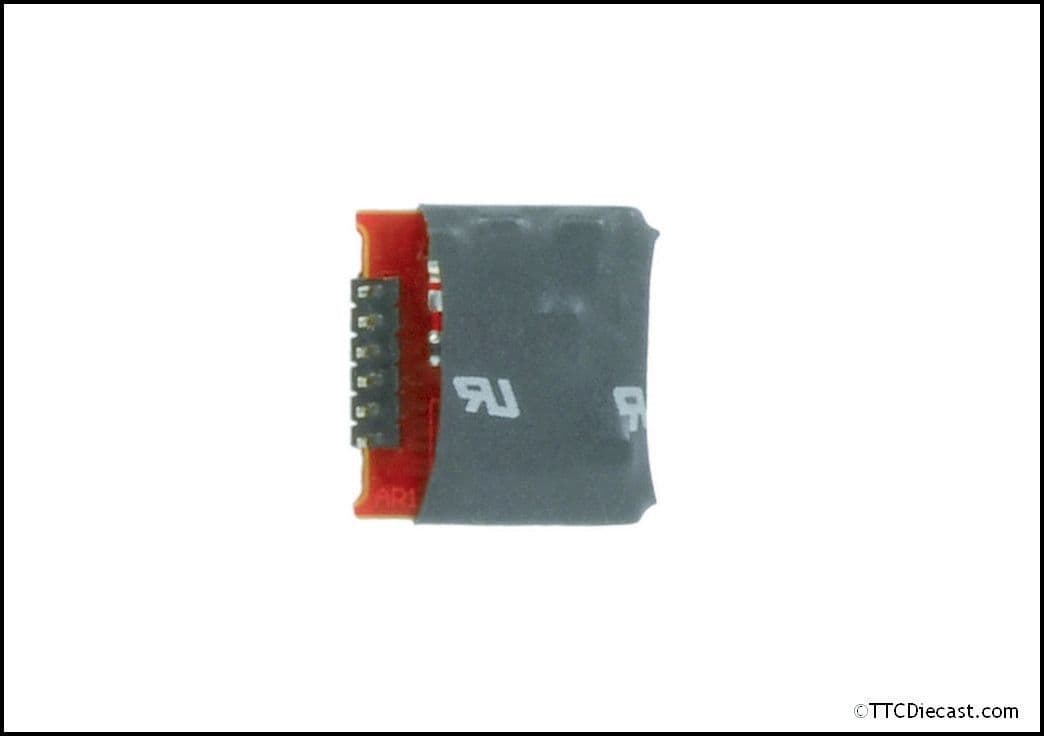 Bachmann 36-556RA E-Z Command 90° 6 Pin DCC Decoder (DC Compatible) + Back EMF