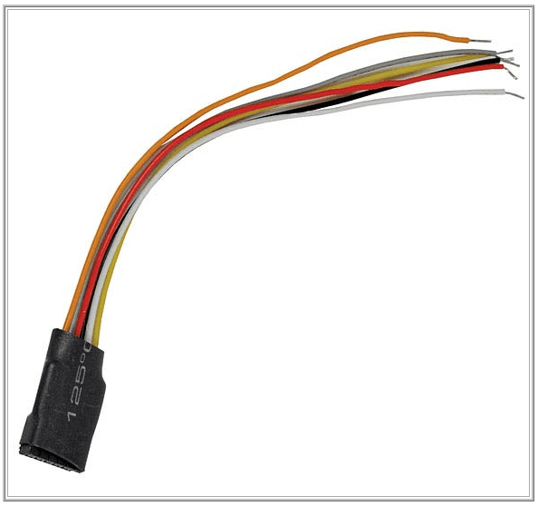 Bachmann 36-562 6 Pin Decoder Socket with Wiring Harness (x3 ...