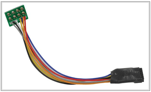 Bachmann 36-563 6 Pin Decoder Socket with 8 Pin Plug (x3)