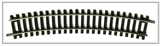 Bachmann 36-606 Single Curve 2nd Radius 438mm Arc 22.5, OO Gauge