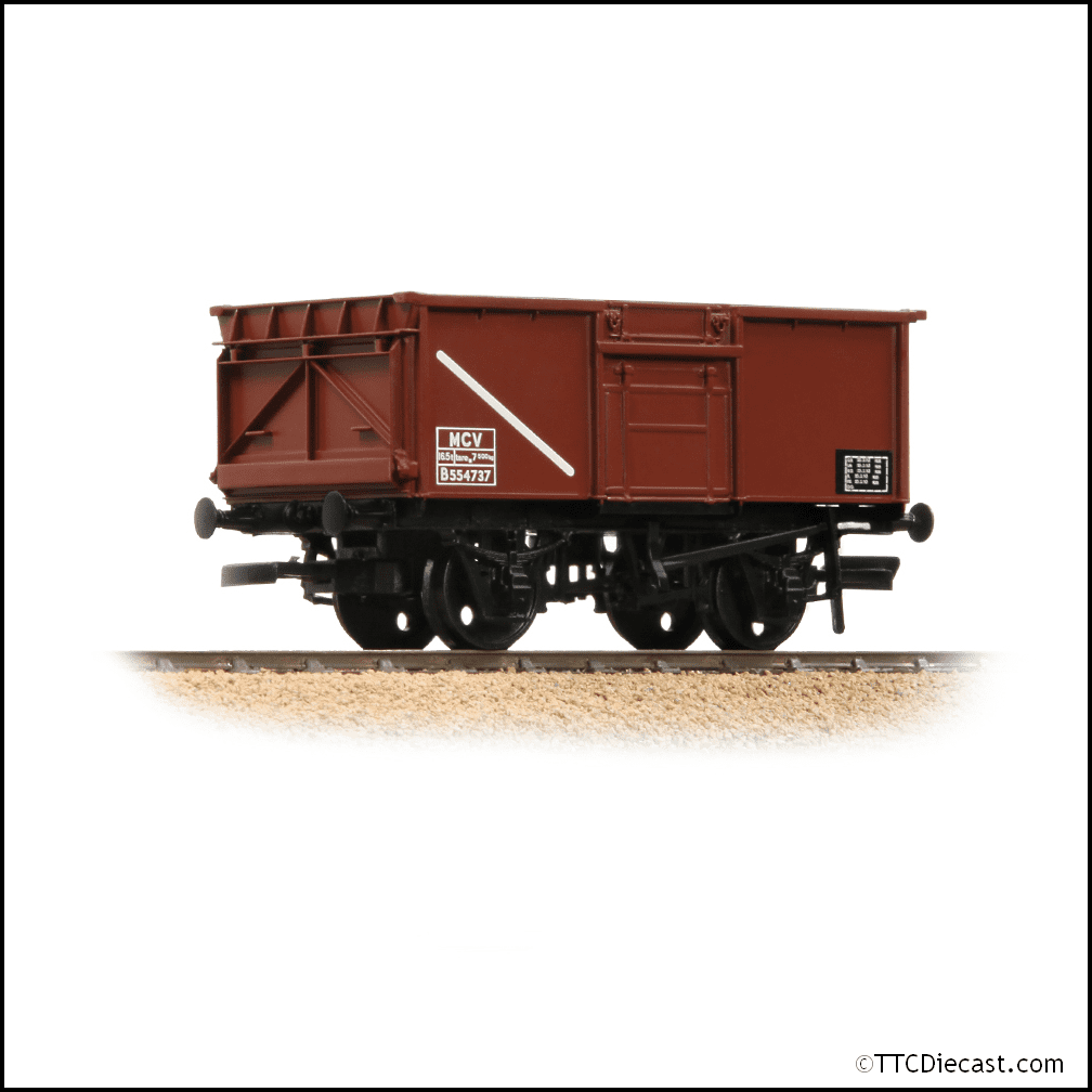Bachmann 37-238A BR 16T Steel Mineral Top Flap Doors Triple Pk BR Bauxite (TOPS), OO Gauge