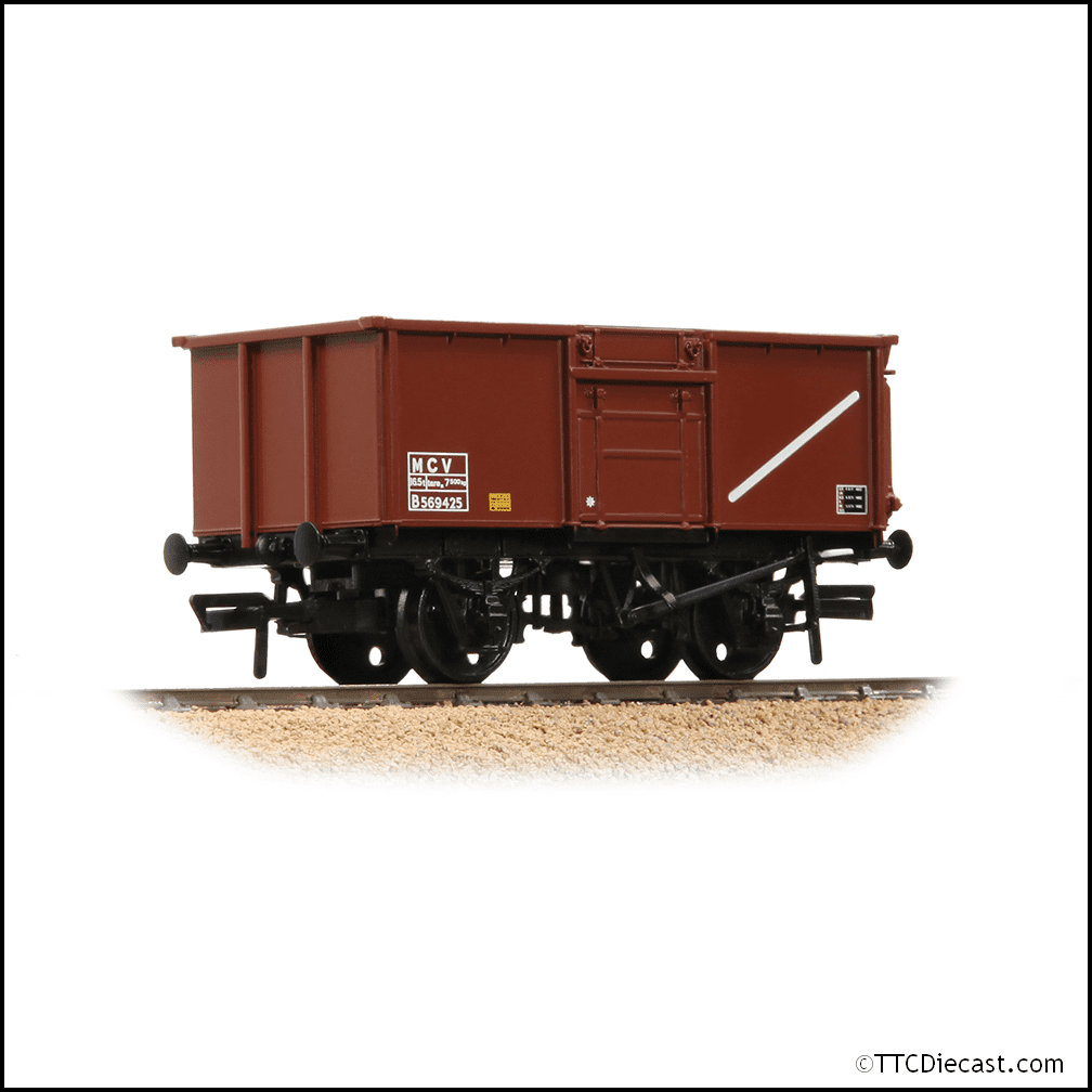Bachmann 37-238A BR 16T Steel Mineral Top Flap Doors Triple Pk BR Bauxite (TOPS), OO Gauge