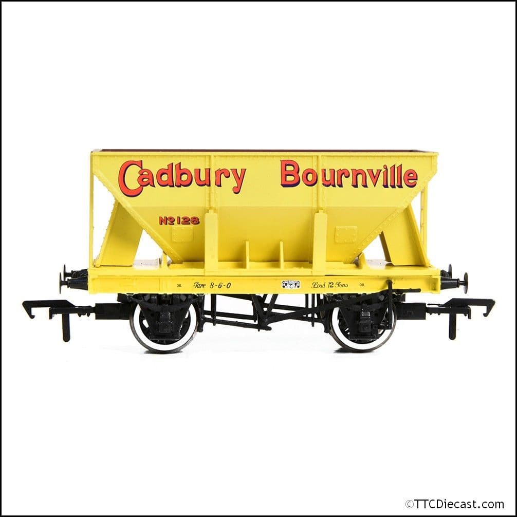 Bachmann 37-510 24T Ore Hopper 'Cadbury Bournville' Yellow, OO Gauge *LAST ONE*