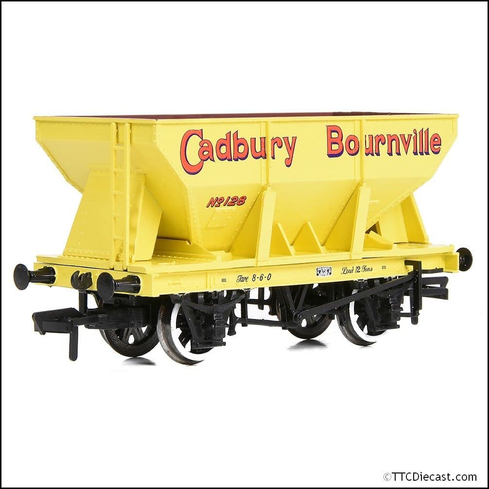 Bachmann 37-510 24T Ore Hopper 'Cadbury Bournville' Yellow, OO Gauge *LAST ONE*