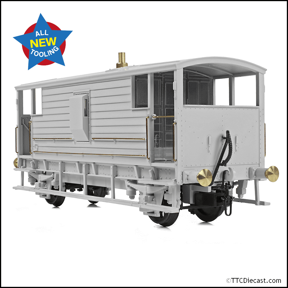 Bachmann 38-976 LMS 20T Brake Van LMS (LMS) Grey OO Gauge *PRE ORDER £40.46*