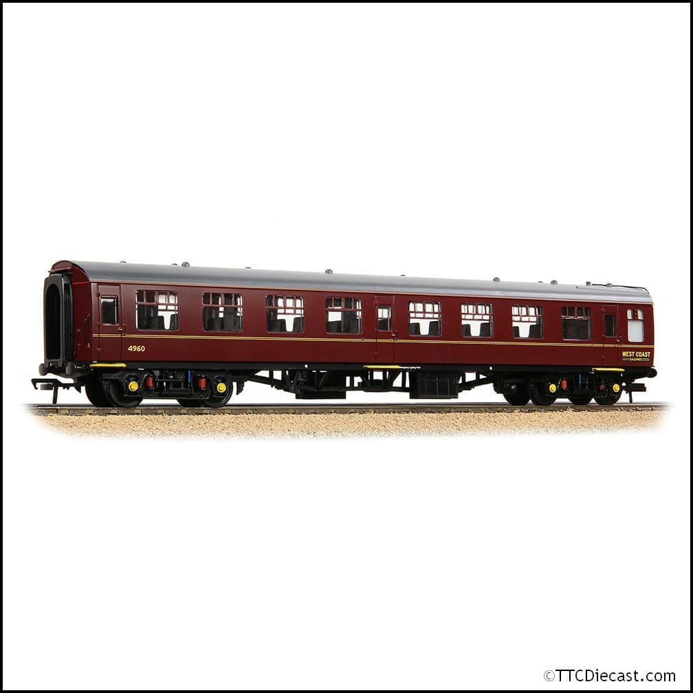 Bachmann 39-059A BR Mk1 TSO Tourist Second Open WCRC Maroon, OO Gauge