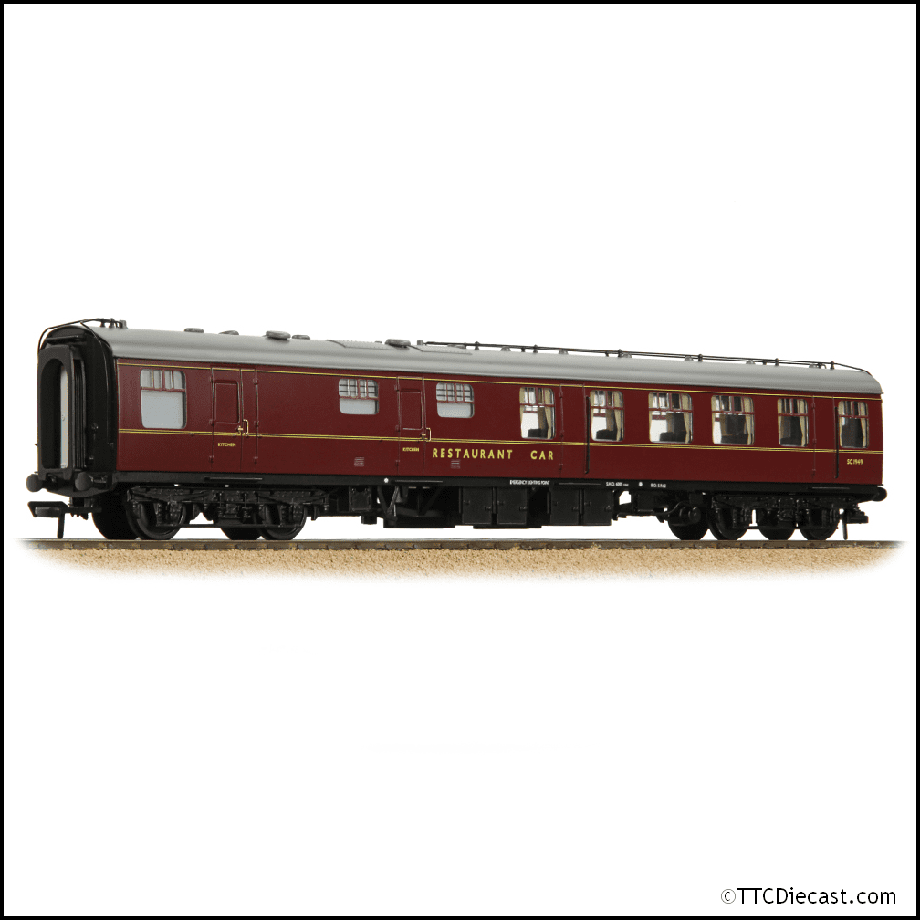 Bachmann 39-103D BR Mk1 RU Restaurant Unclassified BR Mar, OO Gaugen, OO Gauge