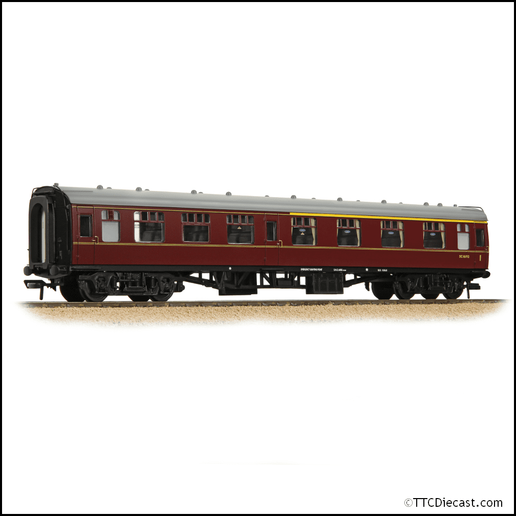 Bachmann 39-126H BR Mk1 CK Composite Corridor BR Mar, OO Gaugen, OO Gauge