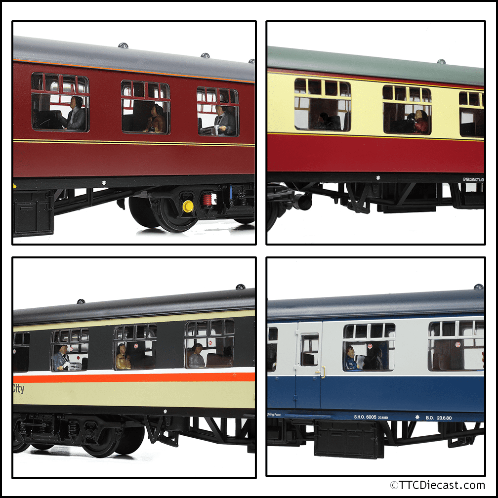 Bachmann 39-151GPF BR Mk1 FK First Corridor BR Mar, OO Gaugen [PF], OO Gauge