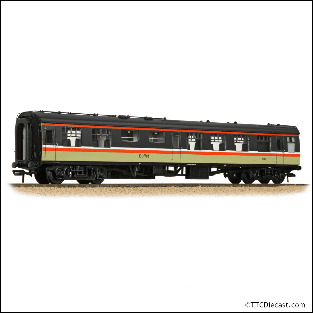 Bachmann 39-267 BR Mk1 RMB Restaurant Buffet BR InterCity (Executive), OO Gauge