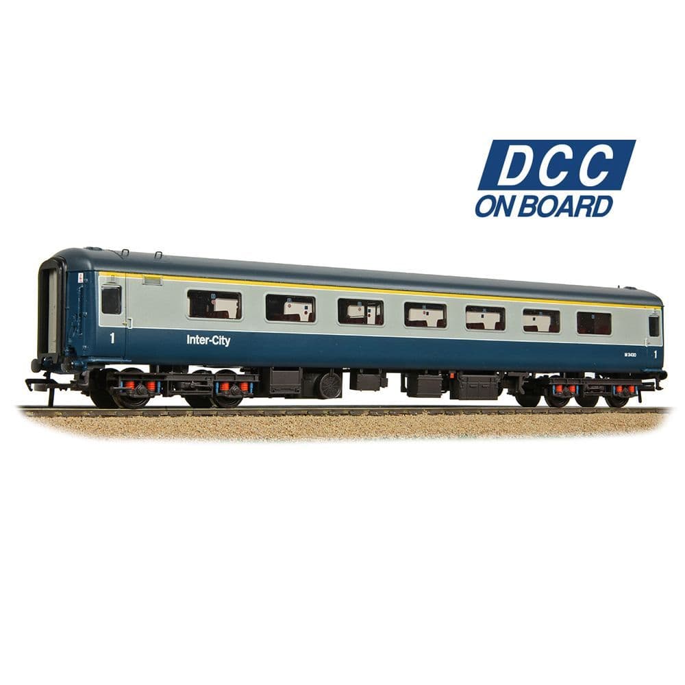 Bachmann 39-650ADC BR Mk2F FO First Open BR Blue & Grey (Inter-City) OO Gauge *PRE ORDER £93.46*