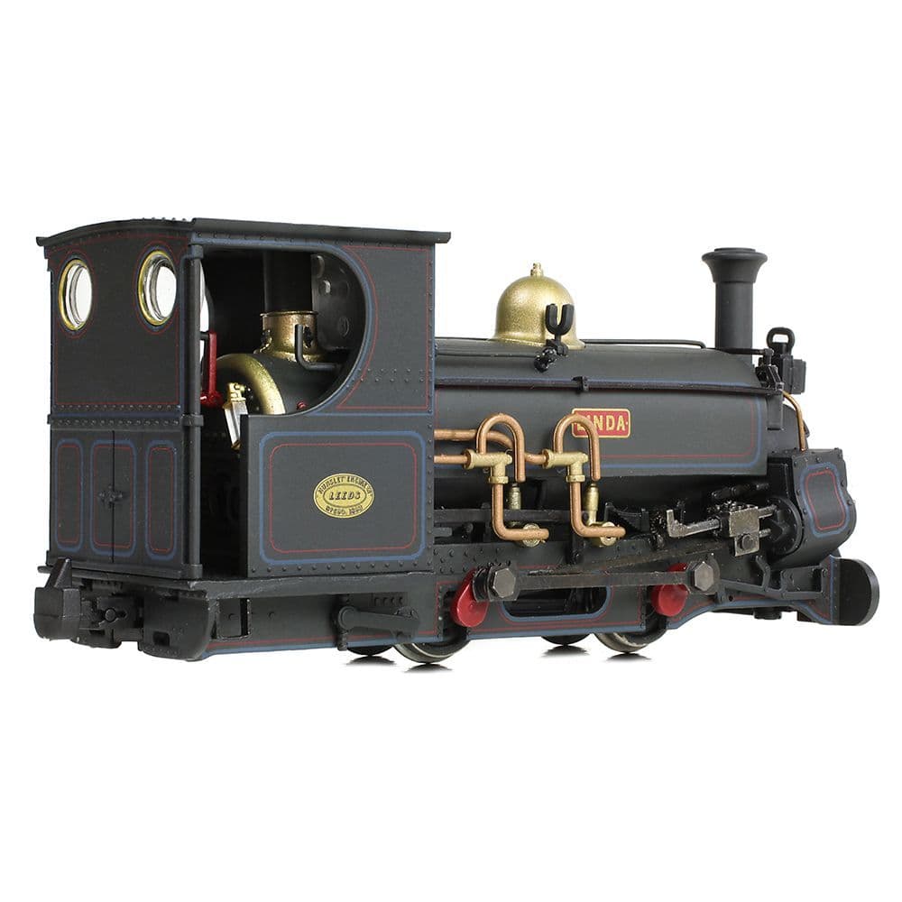 Bachmann 391-127 Hunslet 0-4-0ST 'Linda' Penrhyn Quarry Lined Black L/C [W] OO9 Gauge