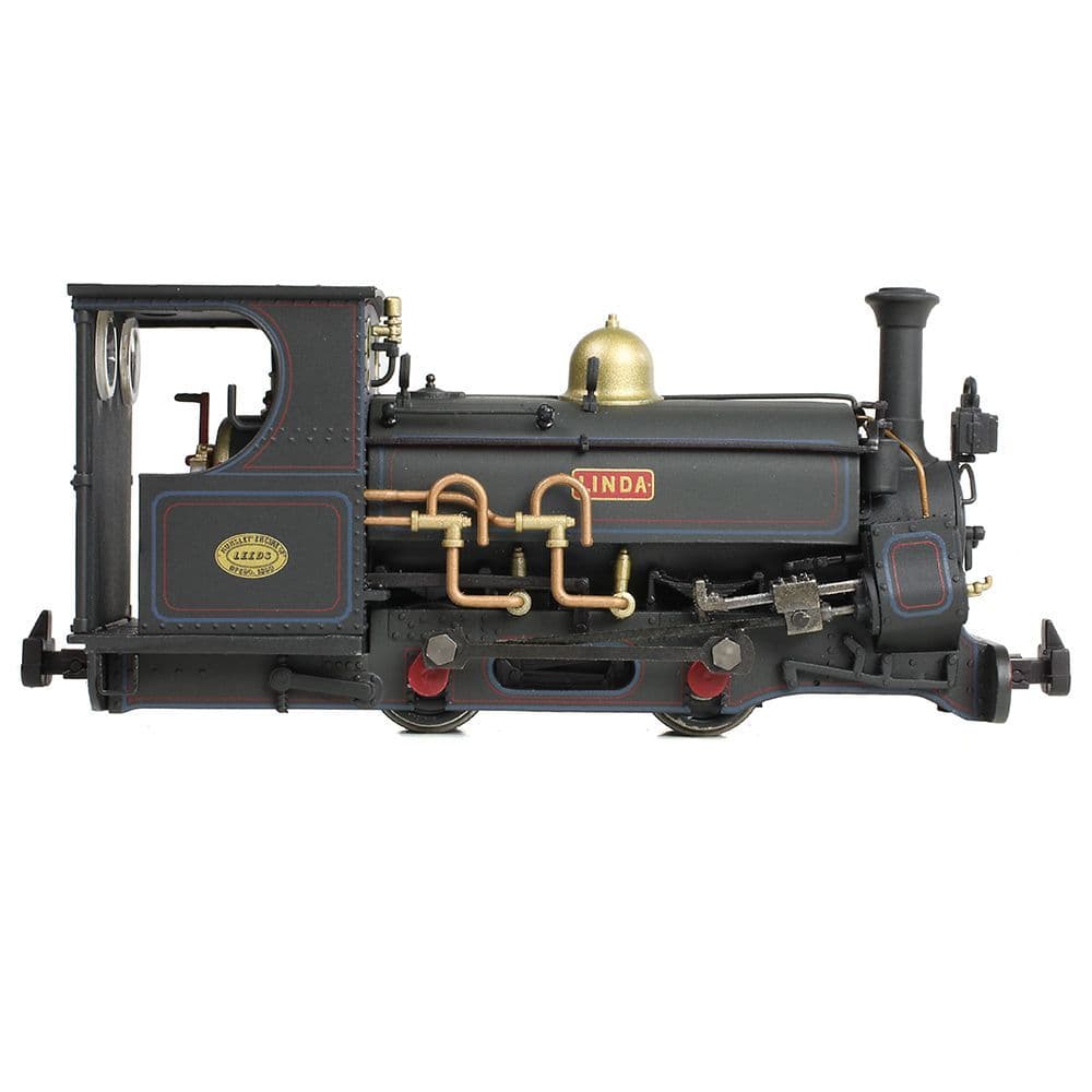 Bachmann 391-127 Hunslet 0-4-0ST 'Linda' Penrhyn Quarry Lined Black L/C [W] OO9 Gauge