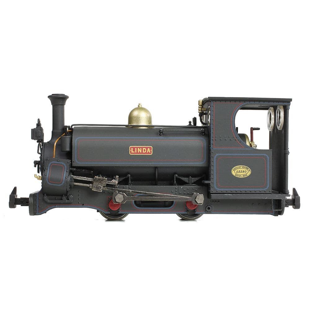 Bachmann 391-127 Hunslet 0-4-0ST 'Linda' Penrhyn Quarry Lined Black L/C [W] OO9 Gauge