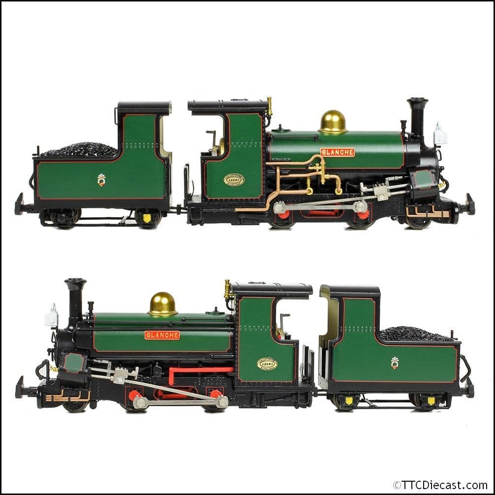 Bachmann 391-136 Mainline Hunslet 2-4-0STT 'Blanche' Ffestiniog Green - OO-9 Gauge *LAST FEW*