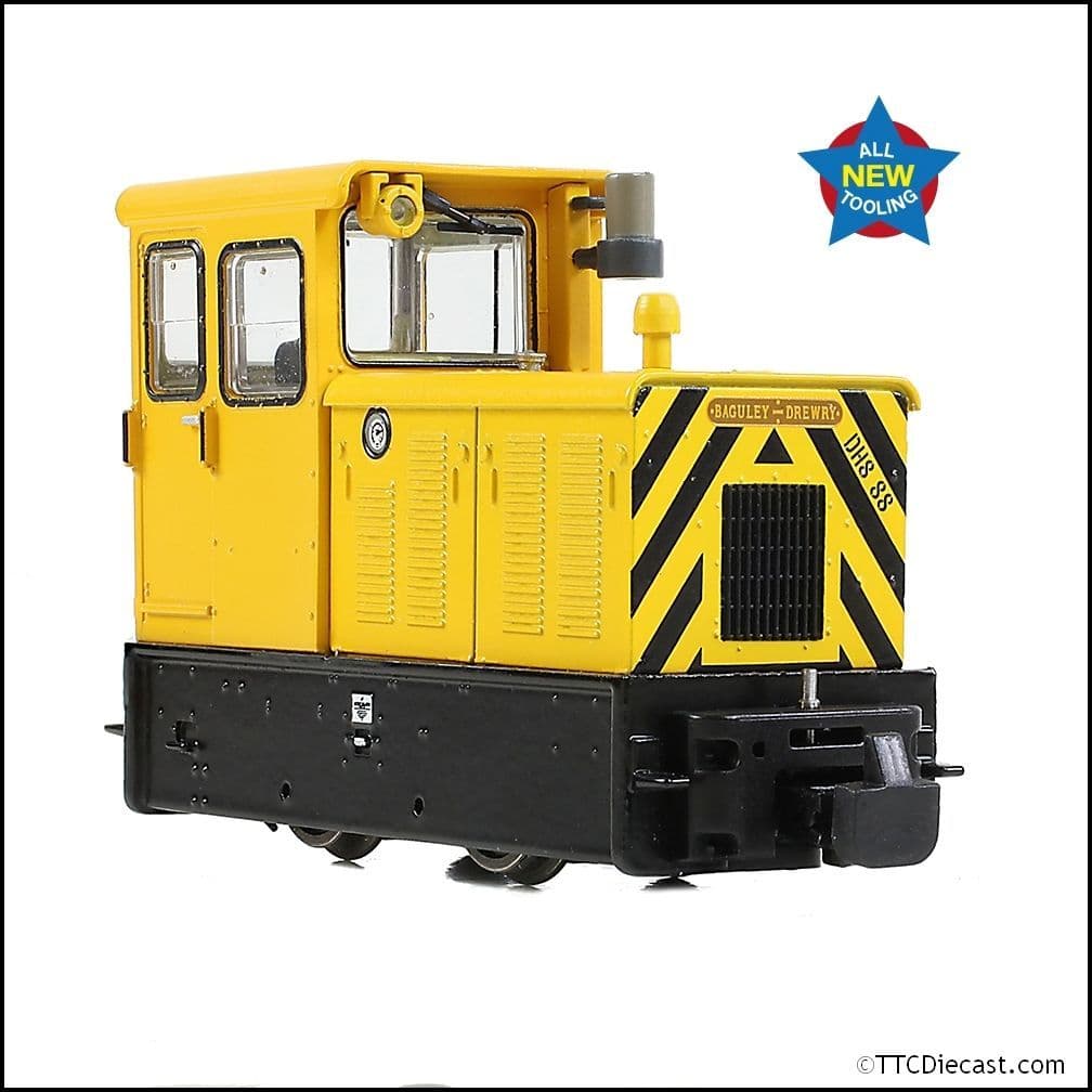 Bachmann 392-025 Baguley-Drewry 70hp Diesel DH88 RNAD Dean Hill - OO9 Gauge