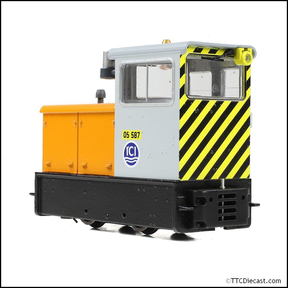 Bachmann 392-028 Baguley-Drewry 70hp Diesel ICI Orange & Grey - OO9 Gauge