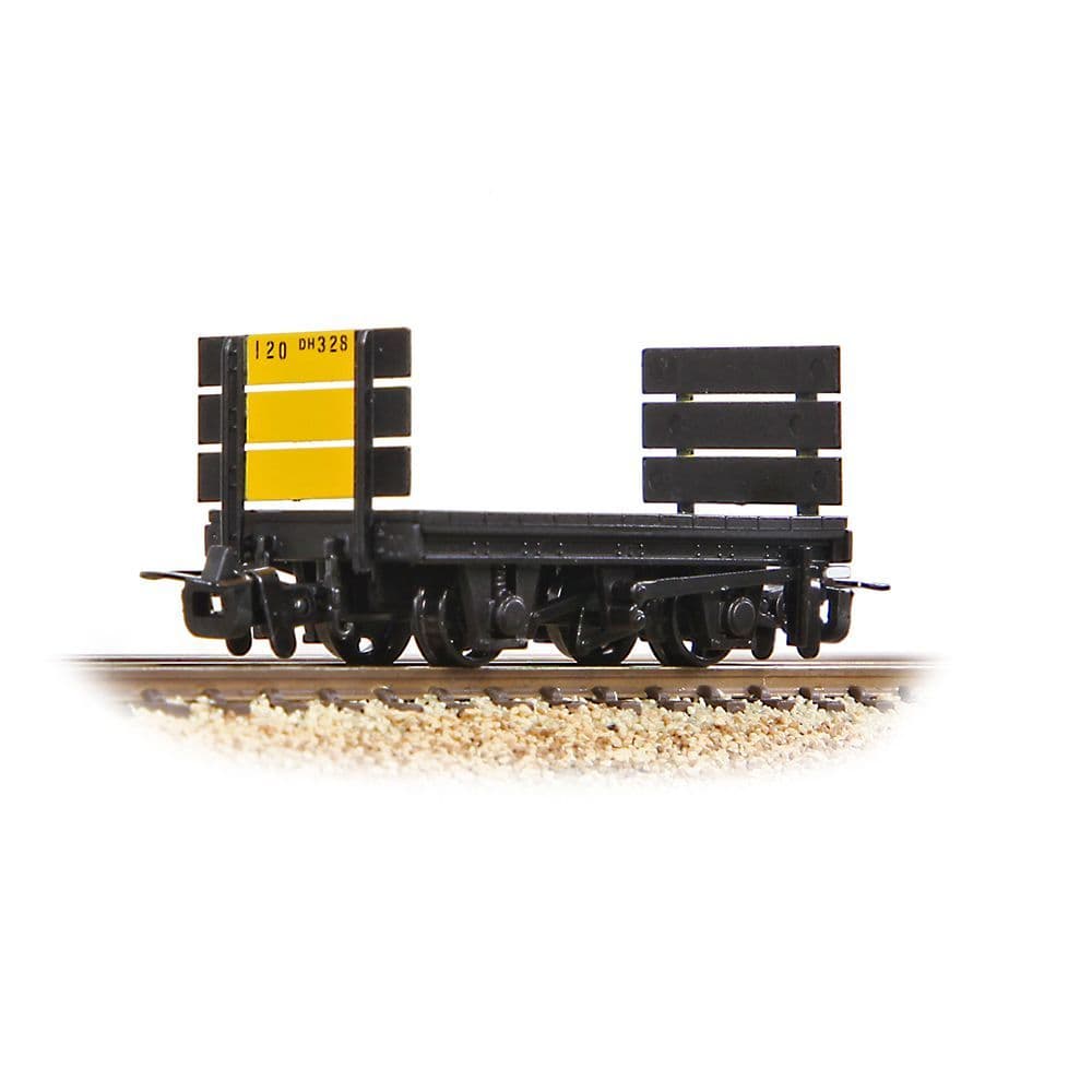 Bachmann 393-178 RNAD Flat Wagon with 3-Plank Ends RNAD Dean Hill , OO9 Gauge