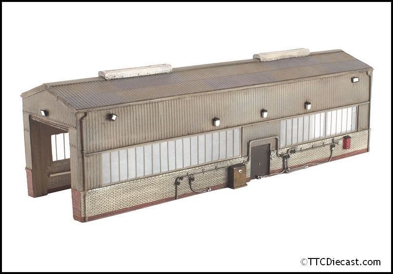 Scenecraft 43-126 Single Road Servicing Shed - TT120 Scale Exclusive to TTCDiecast / Malcs Models