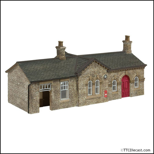 Scenecraft 44-000R Oakworth Station Red, OO Gauge