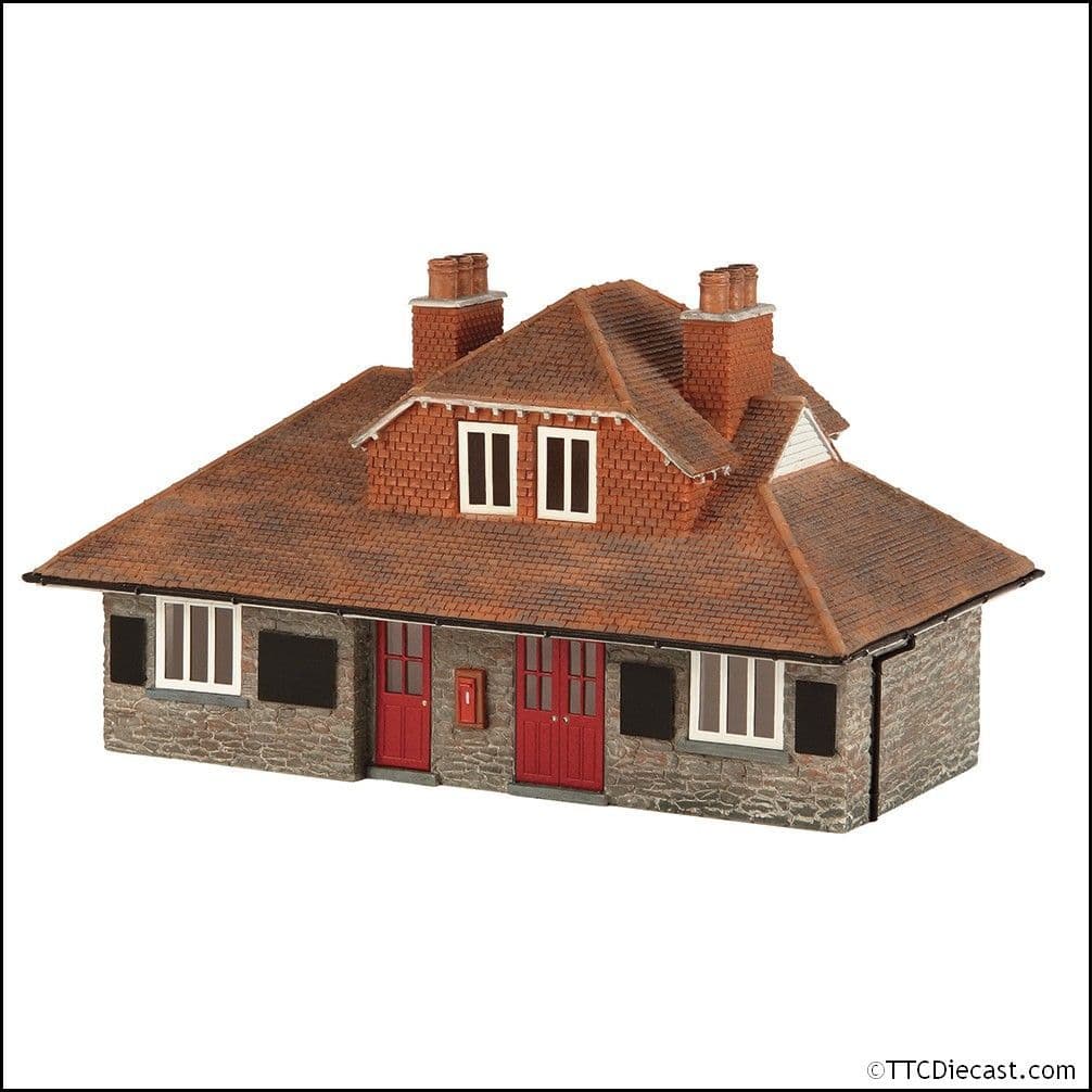 Scenecraft 44-0016R Narrow Gauge Station Red OO9 Gauge