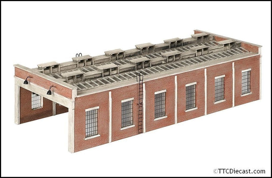 Scenecraft 44-0033 Two Lane Engine Shed, OO Gauge