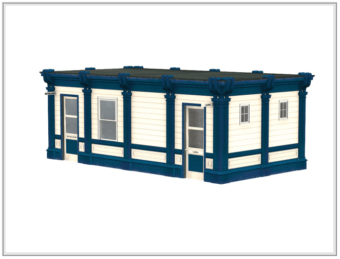 Scenecraft 44-0043 Waiting Room and Ladies, OO Gauge *LAST ONE*