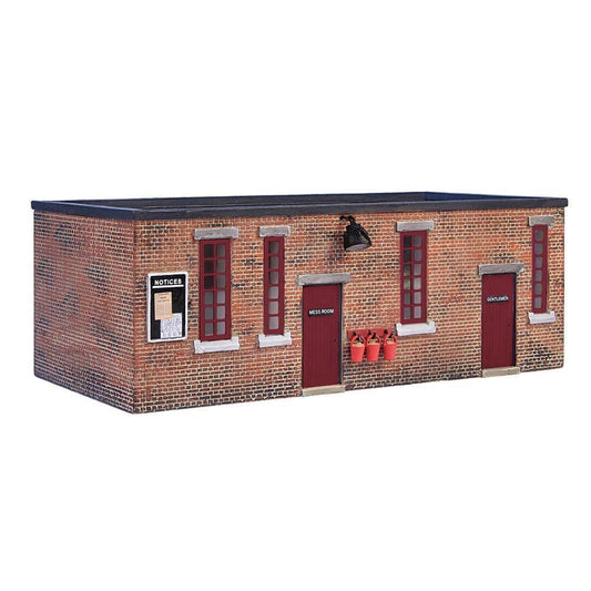 Scenecraft 44-0054R Depot Mess Room and Toilet - Red Doors OO Gauge