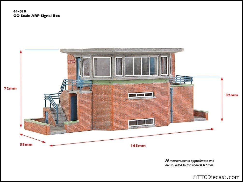 Scenecraft 44-010 ARP Signal Box, OO Gauge
