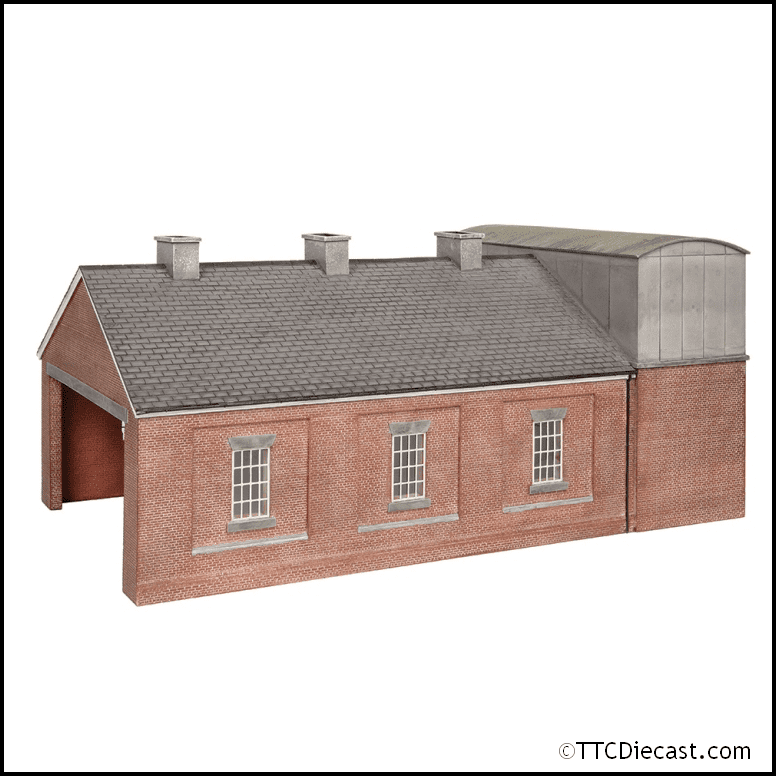 Scenecraft 44-0114 Lucston Steam Engine Shed, OO Gauge