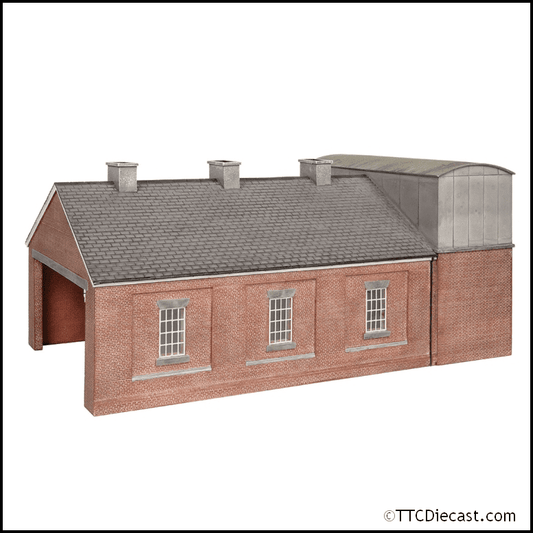 Scenecraft 44-0114 Lucston Steam Engine Shed, OO Gauge