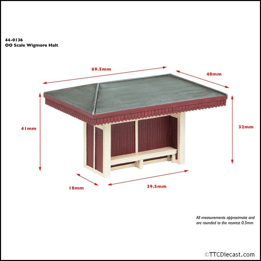 Scenecraft 44-0136 Wigmore Halt, OO Gauge