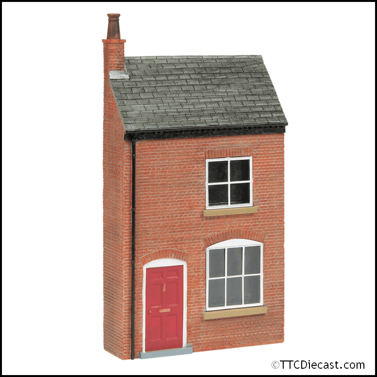 Scenecraft 44-0141 Low Relief Lucston Terrace House - Brick, OO Gauge